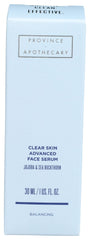 Province Apothecary Clear Skin Advanced Face Serum, 1 Fl Oz