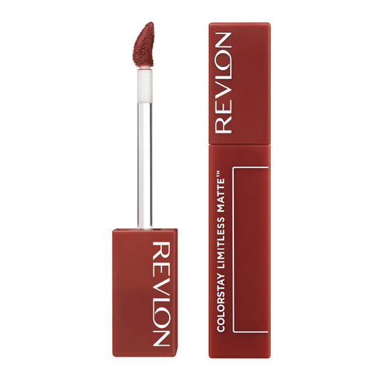 Revlon Lipstick, ColorStay Limitless Matte Liquid Lipstick, Vegan Formula, No-Budge Matte, Longwear Lipstick, Long Lasting, Lightweight/Comfortable, Waterproof, 013 Real Deal, 0.17 fl oz/ 5ml