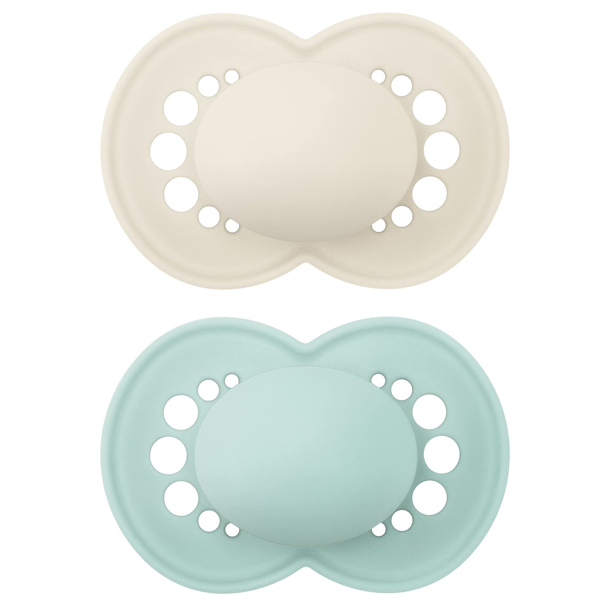 MAM Original Matte Baby Pacifiers 6-16 Months, Binky For Newborn Babies, BPA-Free Skin Soft Silicone Nipple, Easy to Clean, Developed With Medical Experts, 4 Pack, Made In Europe