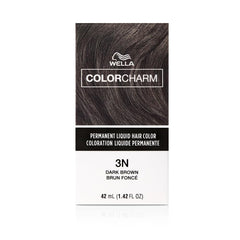 WELLA Color Charm Permanent Liquid Hair Color for Gray Coverage, 3N Dark Brown