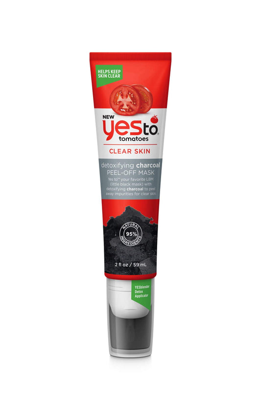 Yes To tomatoes detoxifying charcoal peel-off mask, 59ml