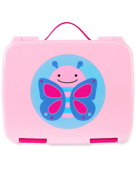 Skip Hop Kids Bento Lunch Box, Ages 3+, Zoo Butterfly