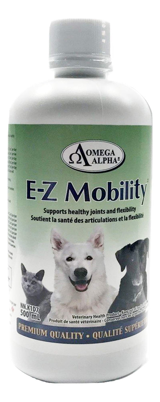 E-Z Mobility Hip and Joint Supplement for Dogs & Cats, MSM Supplements for Pets, Cat & Dog Vitamins and Supplements for Tendon, Flexibility, Muscle Stiffness & Soreness, Pet Supplies, 500ml