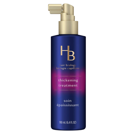 Hair Biology Thickening Spray with Caffeine and Biotin for Thicker, Fuller and Stronger Hair, 190 mL