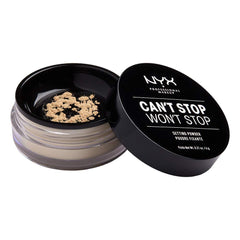 NYX Professional Makeup Can't Stop Won't Stop Setting Powder, Light-Medium, 0,21 Oz.