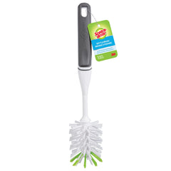 Scotch-Brite Bottle Brush, All-Round Scrubbing Bristle Head, Water Bottle Cleaning Brush