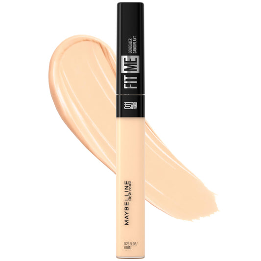 Maybelline New York Liquid Concealer Makeup, Natural Coverage, Oil-Free, Vanilla, 6.8 Milliliters