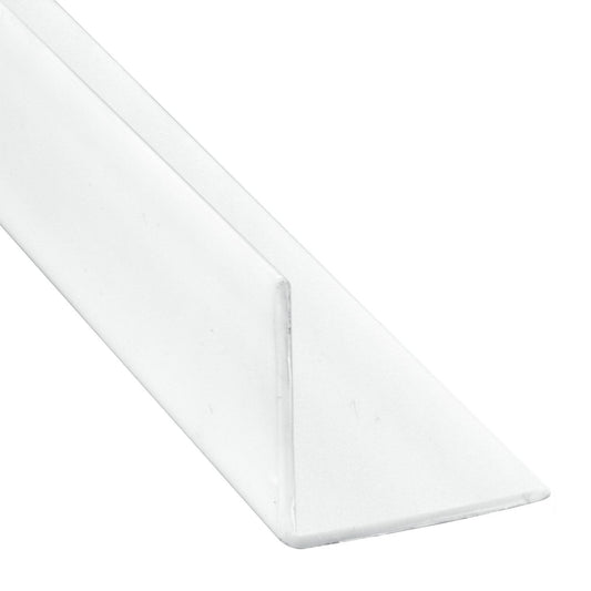 Prime-Line MP10066 Corner Shield w/Tape, 3/4 in. x 4 in., Vinyl Construction, White, 5 Pack