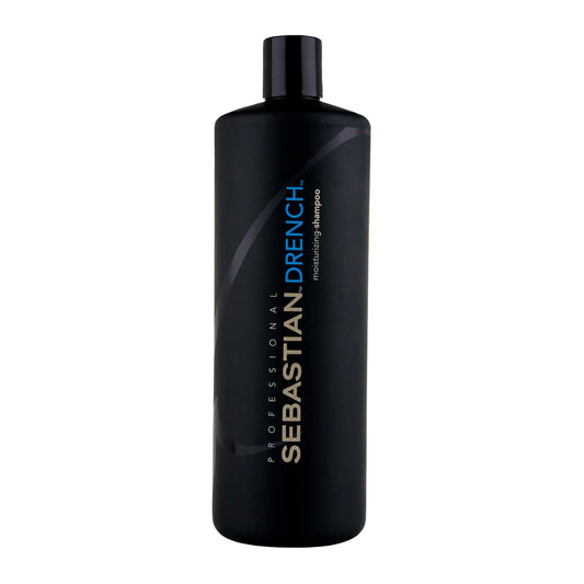 Sebastian Professional Drench Moisturizing Shampoo for Dry and Frizzy Hair, 33.8 fl oz