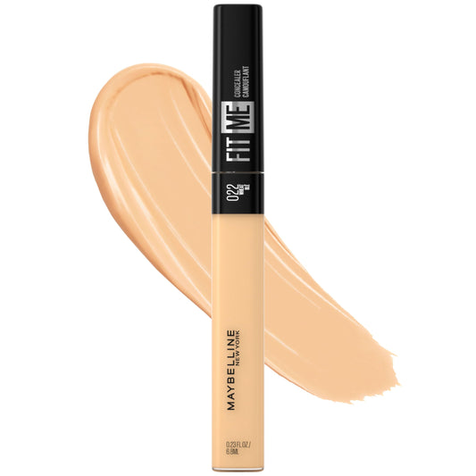 Maybelline New York Liquid Concealer Makeup, Natural Coverage, Oil-Free, Wheat, 6.8 Milliliters
