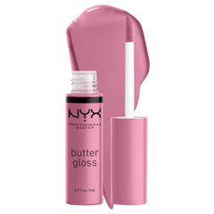 NYX PROFESSIONAL MAKEUP Butter Gloss, Lip Gloss, Non-Sticky - Éclair (Pink)