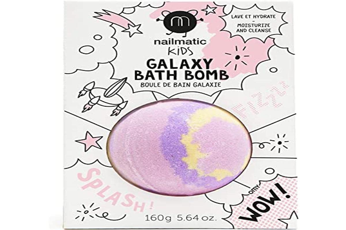 Nailmatic Kids Colouring and soothing bath bomb for kids - Supernova