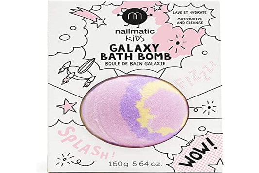 Nailmatic Kids Colouring and soothing bath bomb for kids - Supernova