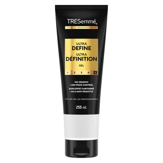 TRESemmé Ultra Define Hair Gel with Pro Lock Tech™ for 24H frizz control hair styling 255 ml