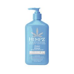 HEMPZ Body Lotion - Ocean Breeze Limited Edition Daily Moisturizing Cream, Shea Butter, Aloe, Body Moisturizer - Skin Care Products, Hemp Seed Oil - 17 Fl Oz