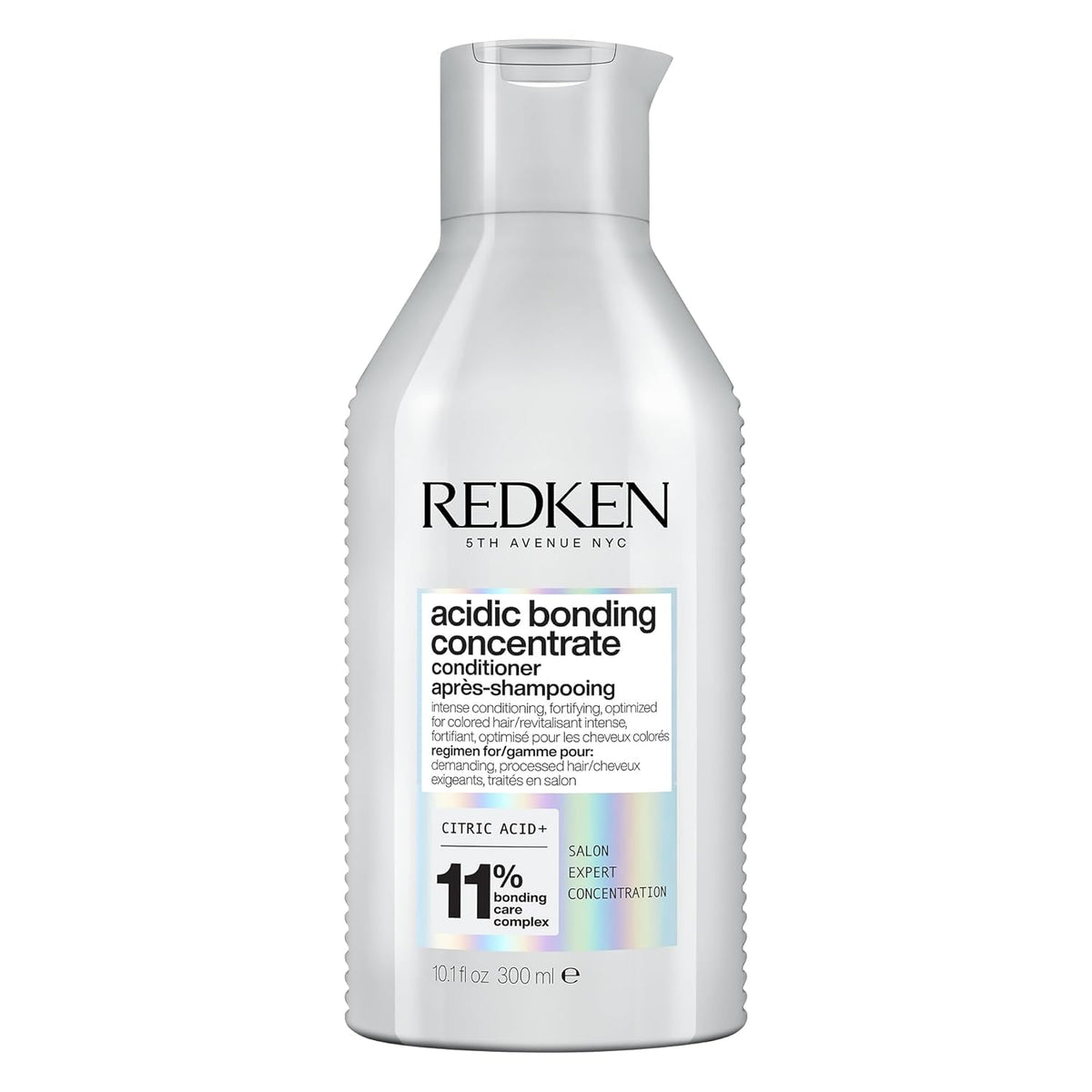 Redken Conditioner, Bonding Conditioner for Damaged Hair Repair, Acidic Bonding Concentrate, pH Balanced Conditioner, Hair Care Treatment, For All Hair Types, 300 ML