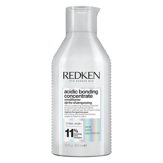 Redken Conditioner, Bonding Conditioner for Damaged Hair Repair, Acidic Bonding Concentrate, pH Balanced Conditioner, Hair Care Treatment, For All Hair Types, 300 ML