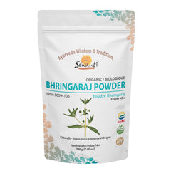Organic Bhringaraj/Bhringraj Powder 200g/ NPN 80094106 / Eclipta Prostrata/For healthy hair, skin, and teeth