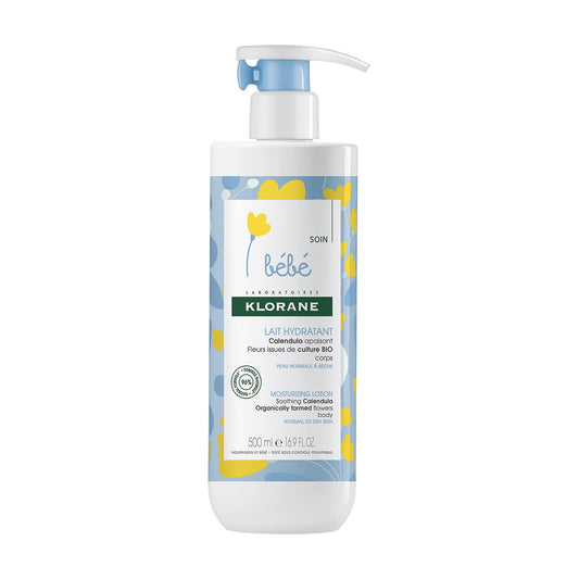 Klorane - Baby Moisturizing Lotion with Calendula - Normal to Dry Skin - Baby - 500ml