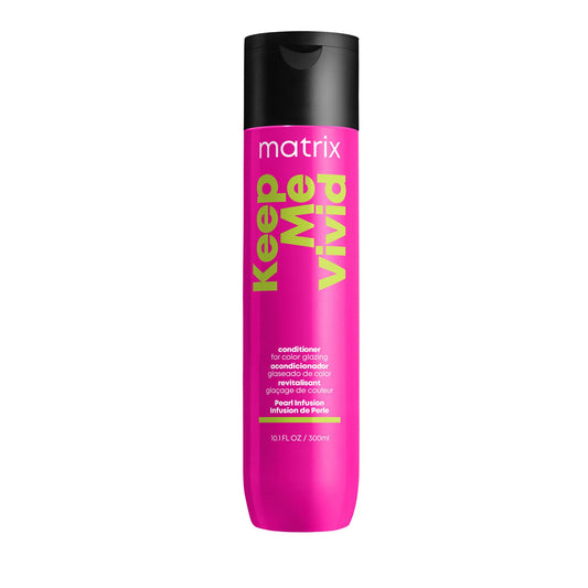 Matrix Keep Me Vivid Conditioner, Deeply Nourishes Hair & Prevents Fading, For Semi-Permanent and Color Treated Hair, Salon Conditioner, 300ml (Packaging May Vary)