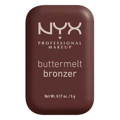 NYX PROFESSIONAL MAKEUP Buttermelt Bronzer, Powder Bronzer, 12 HR Wear, Fade Resistant & Transfer Resistant, Infused with Shea Butter - BUTTA THAN U