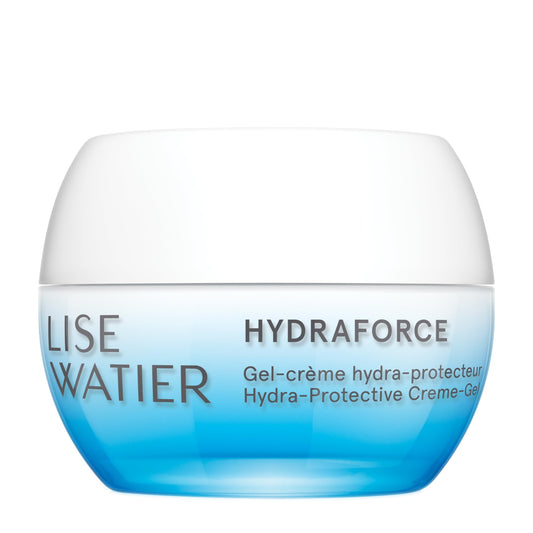 Watier HydraForce Hydra-Protective Creme-Gel | Hydra-Protective Skincare, with Gaspé Algae & Hyaluronic Acid, Hydrating & Protecting, Normal to Combination Skin