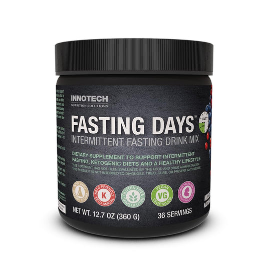 Innotech Nutrition Amino Days Electrolytes & Essential Amino Acids - Mixed Berry 360g (Formerly Fasting Days)