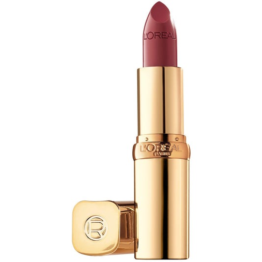 L’Oréal Paris Colour Riche Original Satin Lipstick, Hydrating Formula with Vitamin E & Argan Oil, Divine Wine, 0.13 oz.