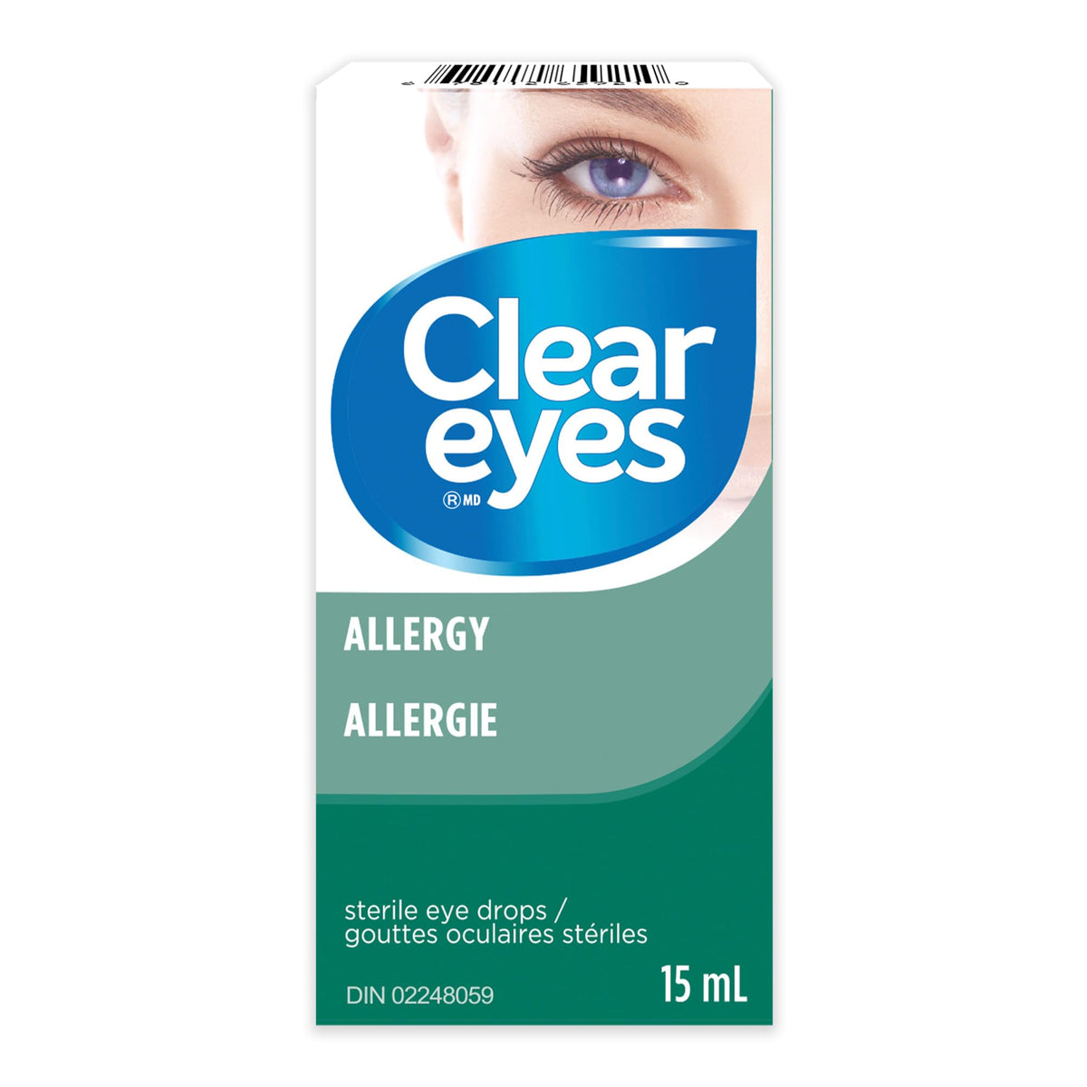Clear Eyes Cooling Comfort Itchy Eye Relief Drop, 15ml