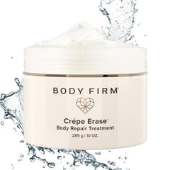 Body Firm Crepe Erase Body Repair Treatment, Anti Aging Firming Lotion with Collagen Peptides, Shea Butter, Vitamin E, Squalane and More, Promotes Women's Natural Collagen Production, 10 Oz