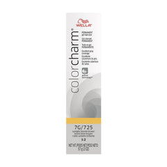 COLORCHARM Permanent Gel | Hair Color for Gray Coverage| 7G Sunlight Blonde Brown| | 2 Fl oz.
