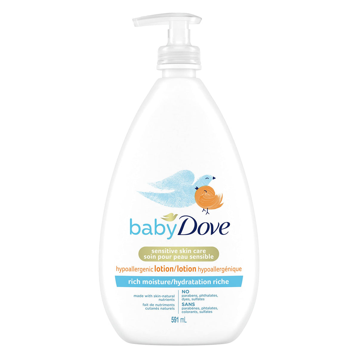 Baby Dove Lotion Moisturizer Rich Moisture 591ml
