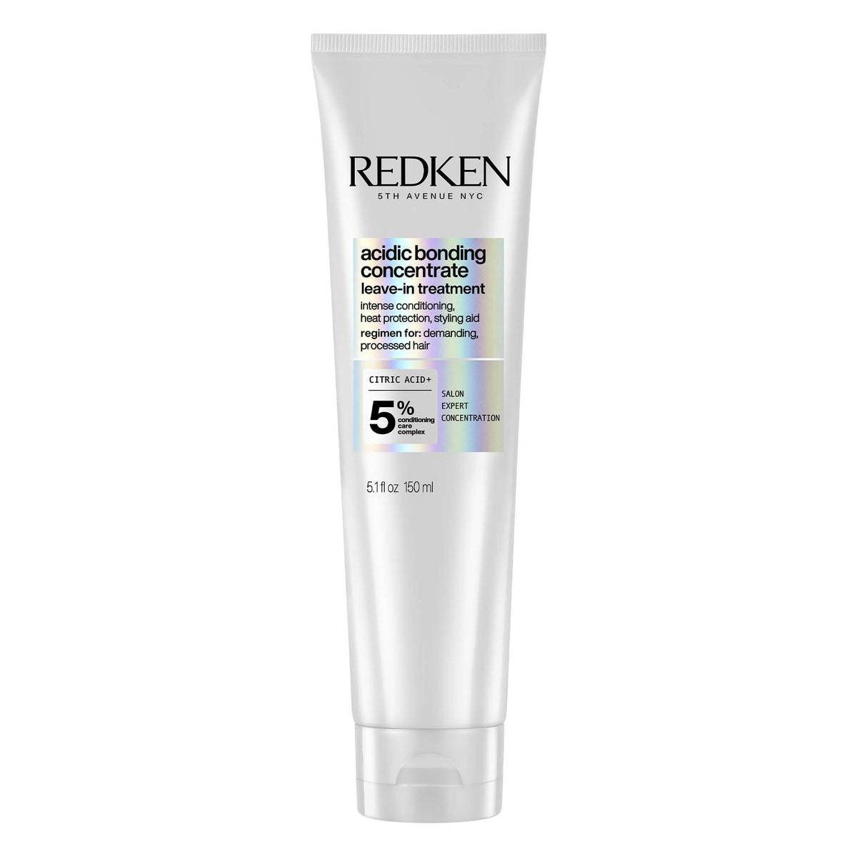 Redken Bonding Leave In Conditioner for Damaged Hair, Acidic Bonding Concentrate, Heat Protectant, Leave In Treatment For Deep Repair, For All Hair Types, 150 ml
