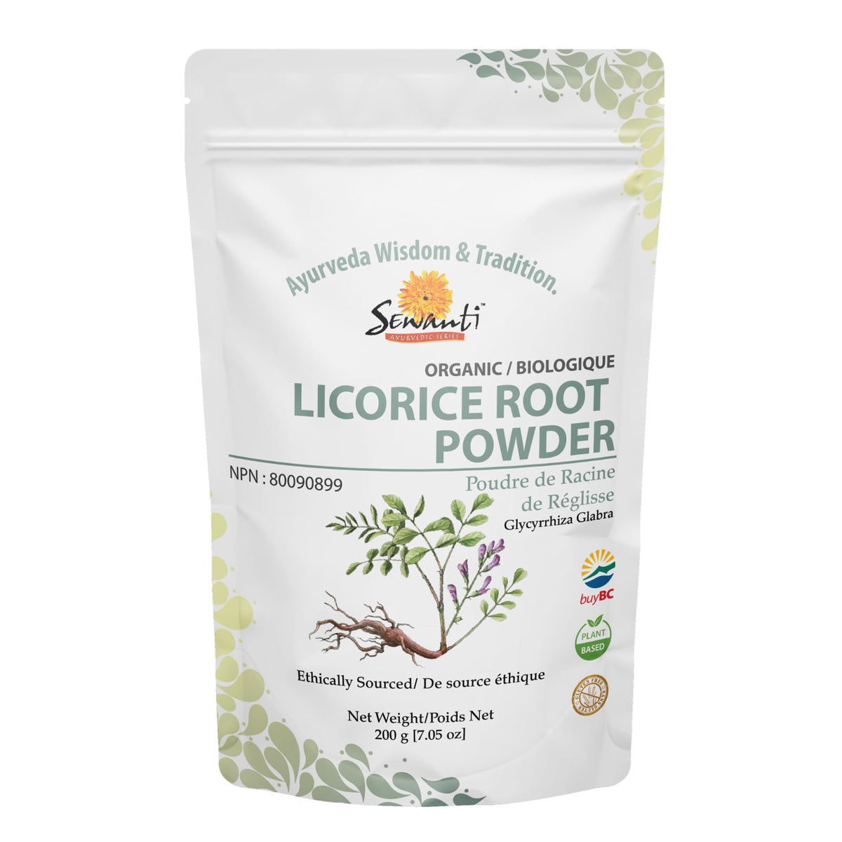 Sewanti Organic Licorice Powder, 200 g (Pack of 1)