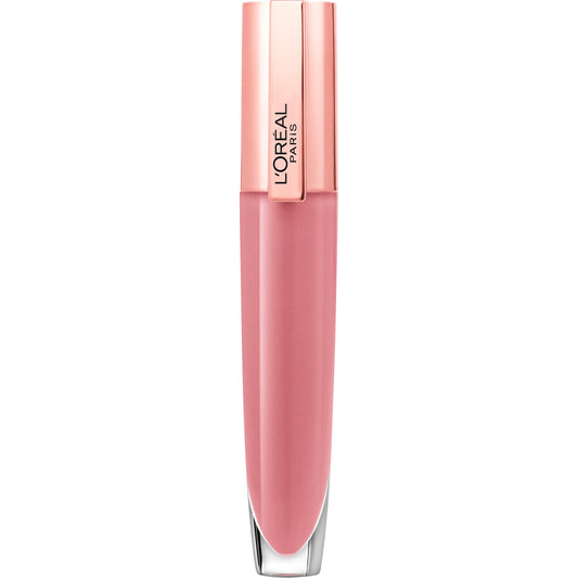 L’Oréal Paris Glow Paradise Balm-in-Gloss, Lip Balm, Non-Sticky Liquid Lip Balm with Pomegranate Extract & Hyaluronic Acid for Sensitive Lips, Dermatologist Tested, Blissful Blush, 0.23 fl. oz.