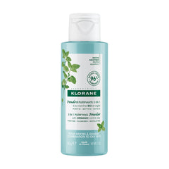 Klorane - 3 in 1 Purifying Powder with Organic Mint & Clay - Purifying Face Care - Combination to Oily Skin - 50g