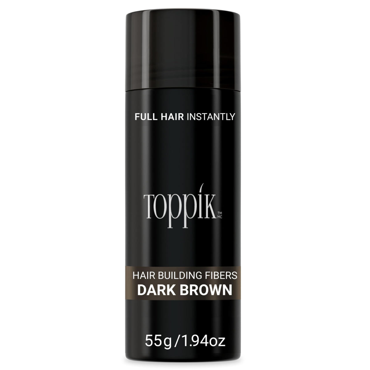 TOPPIK Hair Building Fibers, Value Size 55 g, Fill In Fine or Thinning Hair, Instantly Thicker Looking, Multiple Shades for Men & Women