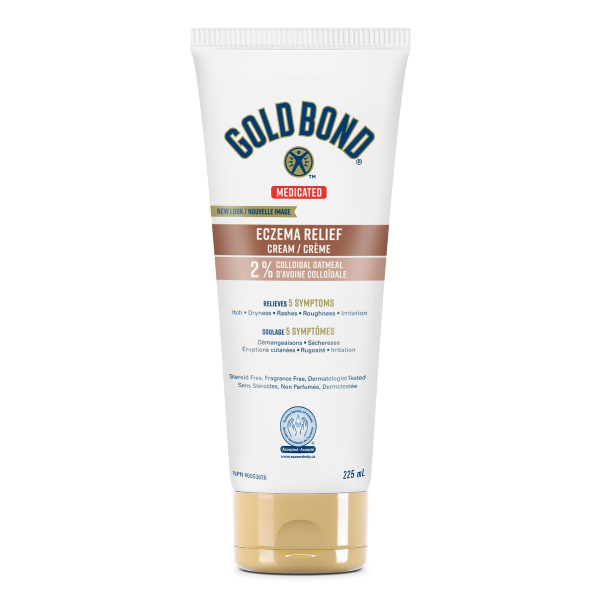 Gold Bond Medicated Eczema Relief Cream, 225ml