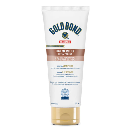 Gold Bond Medicated Eczema Relief Cream, 225ml