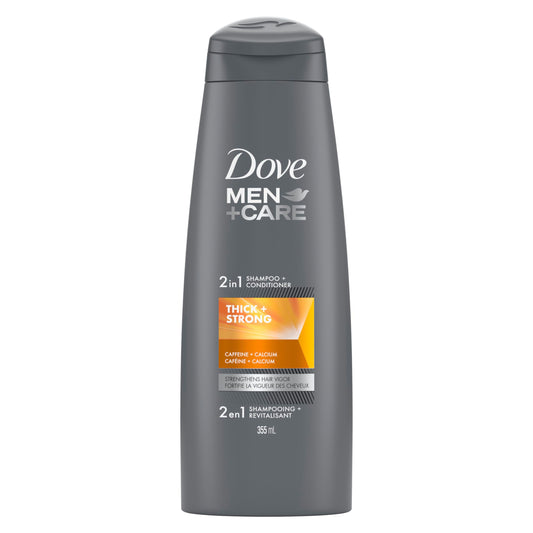 Dove Men + Care Fortifying Shampoo & Conditioner Thick and Strong 355ml