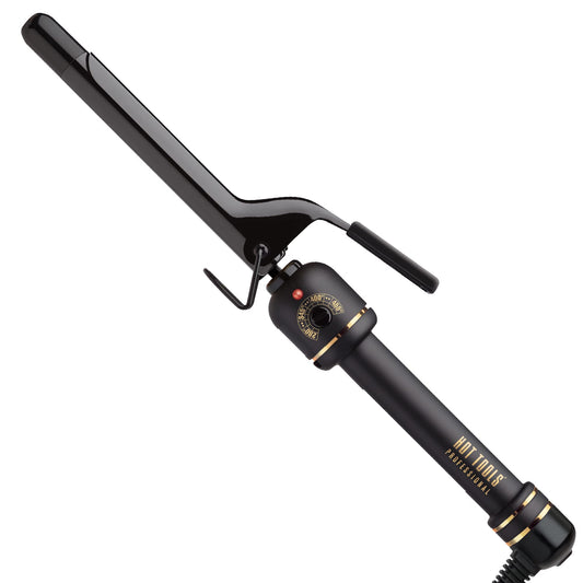 HOT TOOLS Professional Black Gold Curling Iron/wand, 3/4"