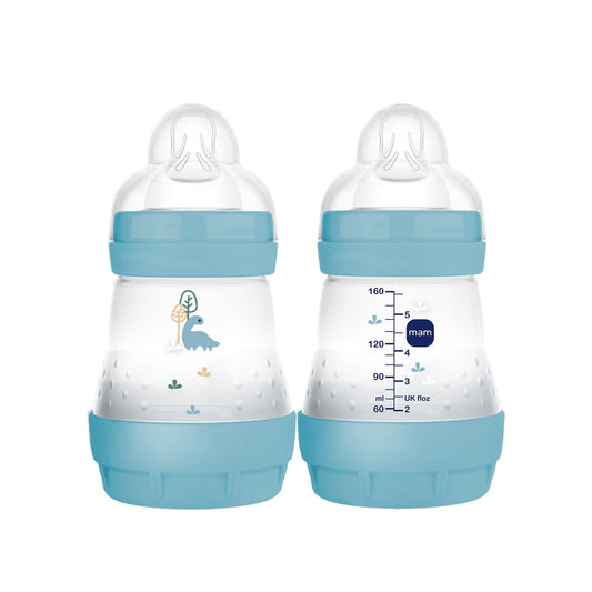 MAM 5 oz. Easy Start Original Matte Colors of Nature, 0+ Months, Boy, 2 Pack