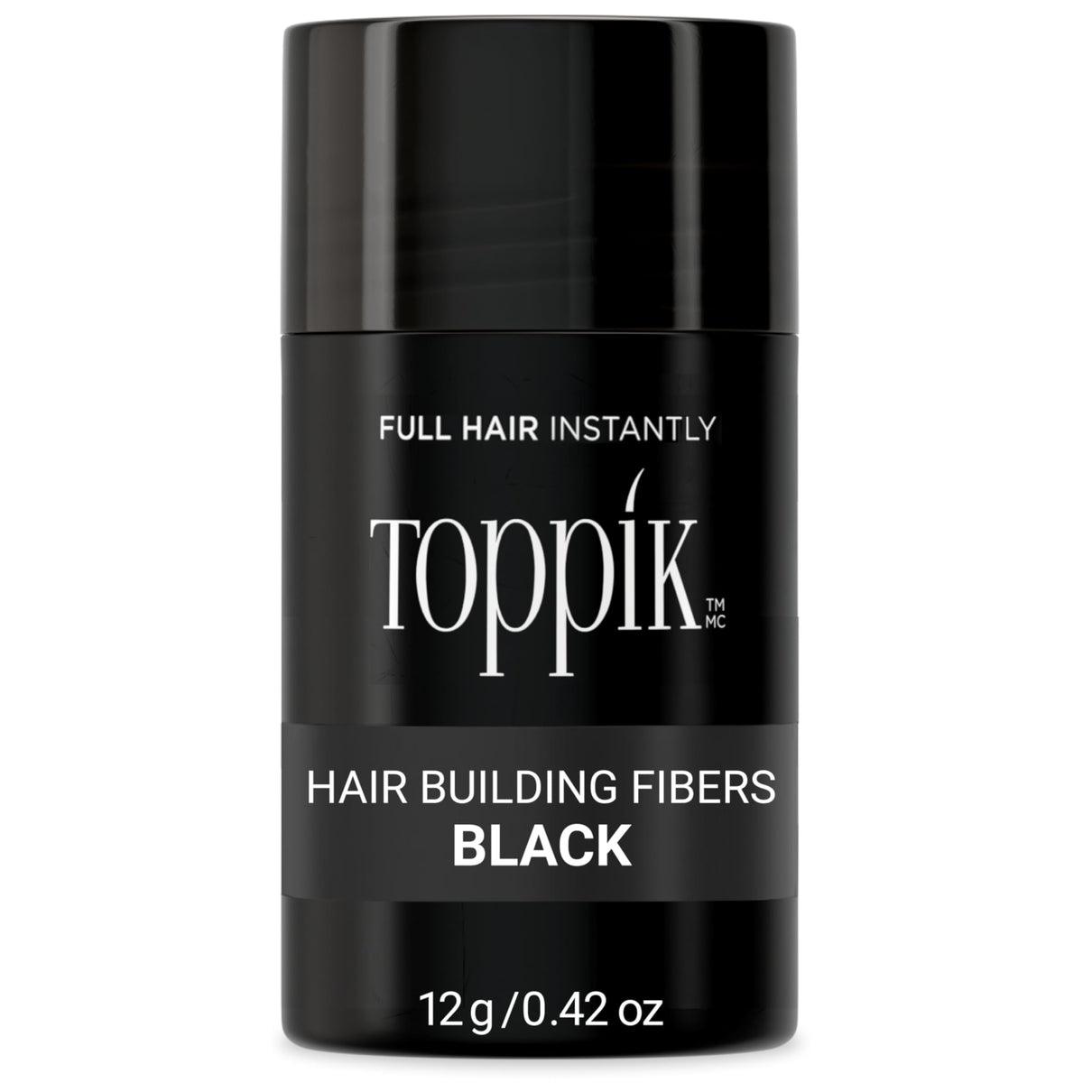 TOPPIK Hair Building Fibers,12 g, Fill In Fine or Thinning Hair, Instantly Thicker Looking, Multiple Shades for Men & Women