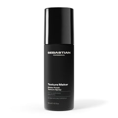 Sebastian Professional Styling Texture Maker Spray | Lightweight Hair Texturizer Spray with Medium Hold & Matte Finish | Non-Aerosol Hairspray with Sea Salt | 5.07 oz | 150 g | Packaging May Vary