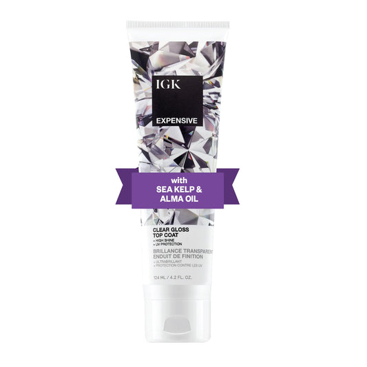 IGK EXPENSIVE Amla Oil Hi-Shine Topcoat, 4.2 fl. oz.