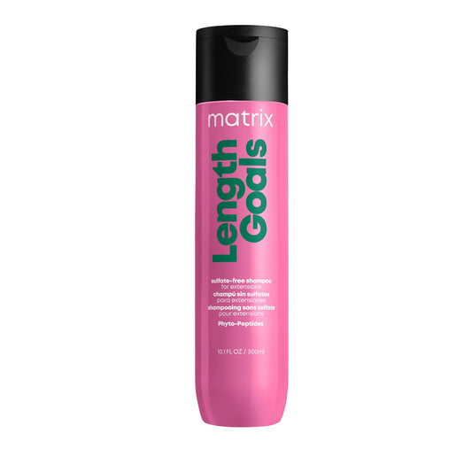 Matrix Hair Shampoo, Length Goals For Softening, Detangler, Improves Manageability, Extensions, Natural Hair, Wigs, Paraben-Free, 300ml (Packaging May Vary)