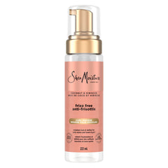 SheaMoisture Frizz-Free Curl Mousse for curly hair Coconut & Hibiscus with Silk Protein & Neem Oil, 222ml