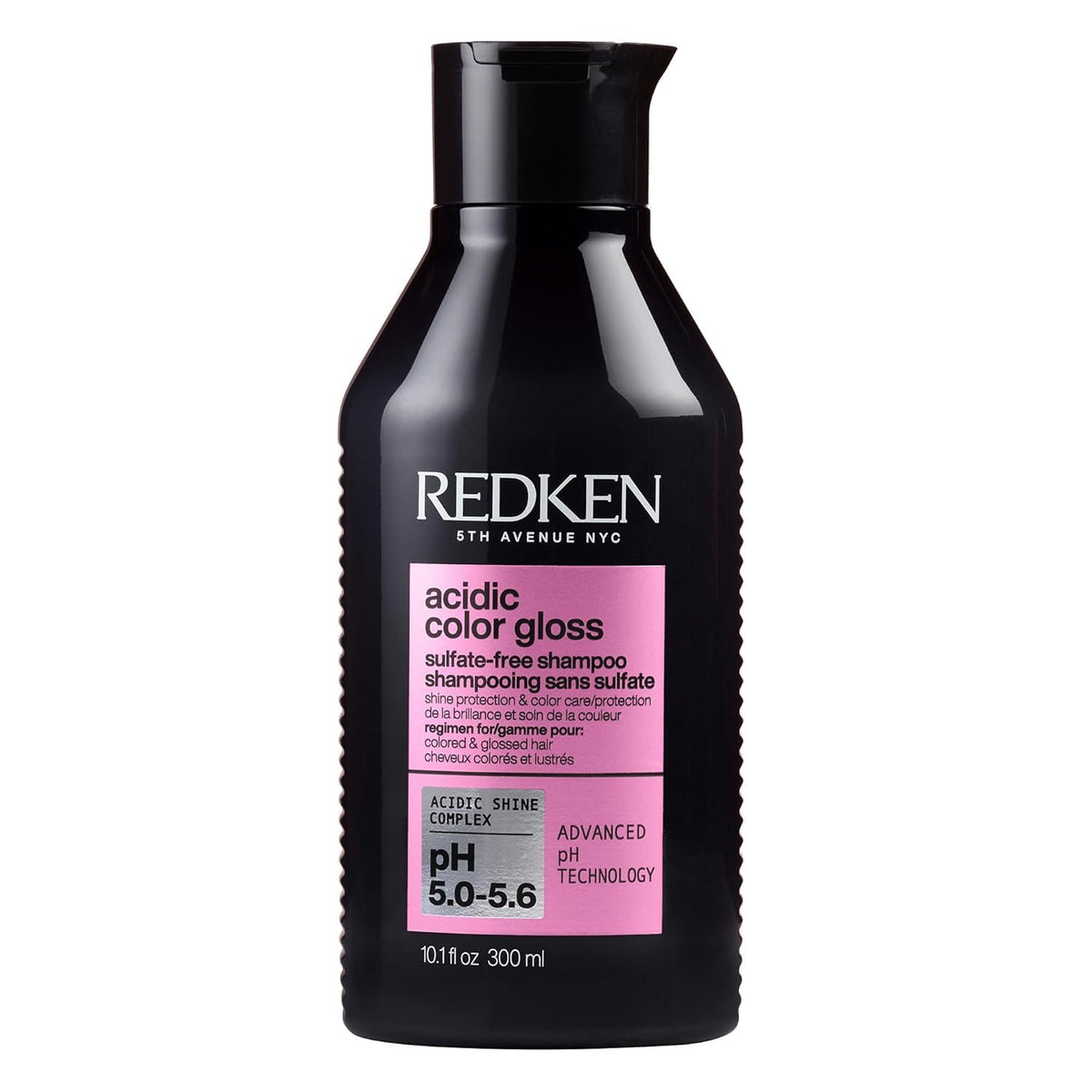 Redken Sulfate Free Shampoo, Acidic Color Gloss, Protecting for Intense Shine and Vibrancy, Gentle Cleanser, With Vitamin E and Arginine, Safe