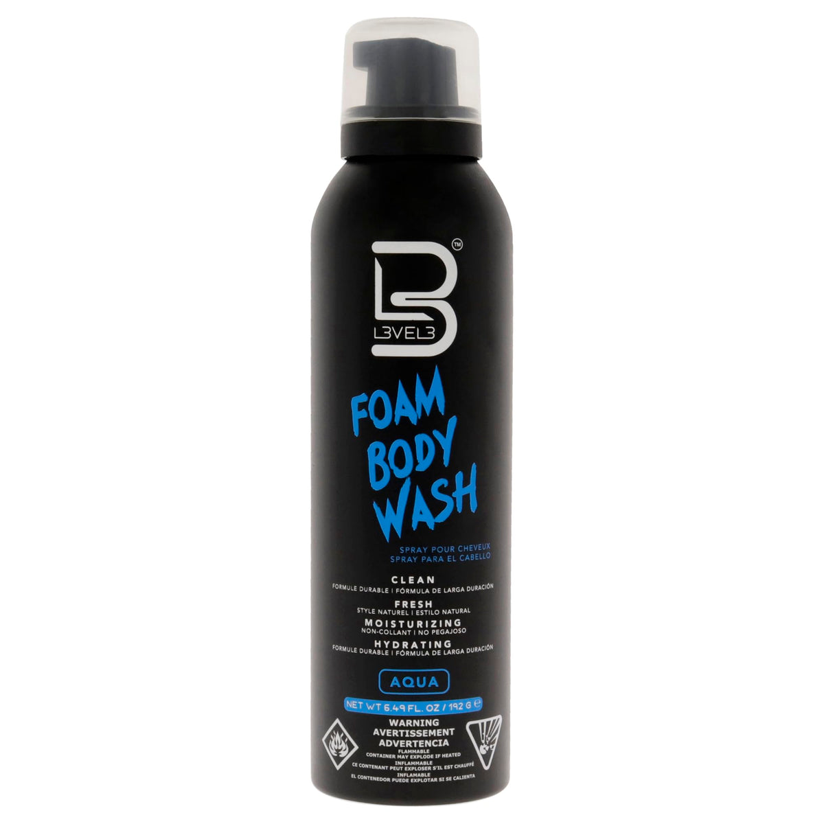 Level 3 Foam Body Wash - Nourishes and Refreshes Skin - Moisturizes and Hydrates for Smooth and Soft Skin L3 - Level Three Foaming Body Soap Wash