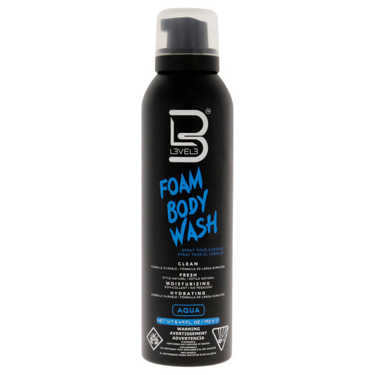 Level 3 Foam Body Wash - Nourishes and Refreshes Skin - Moisturizes and Hydrates for Smooth and Soft Skin L3 - Level Three Foaming Body Soap Wash
